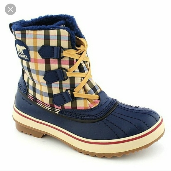 Sorel Shoes - 🎉SOLD🎉SOREL Tivoli Dress Ie Plaid Boots